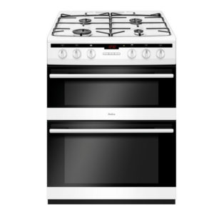 Amica Afg6450wh 60cm gas double oven